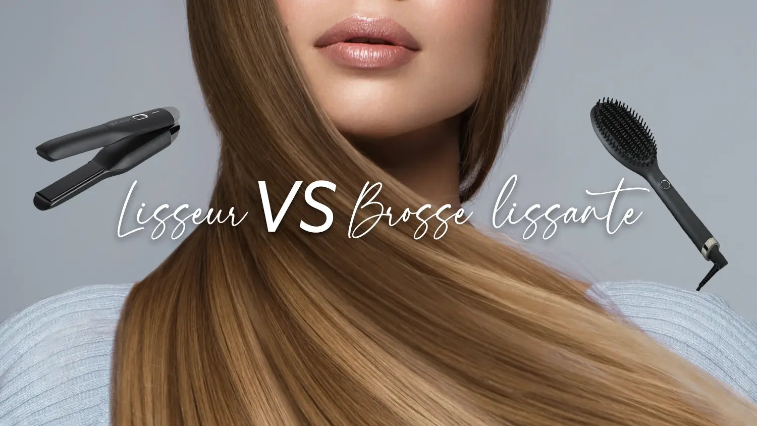 Fer à lisser ou brosse lissante