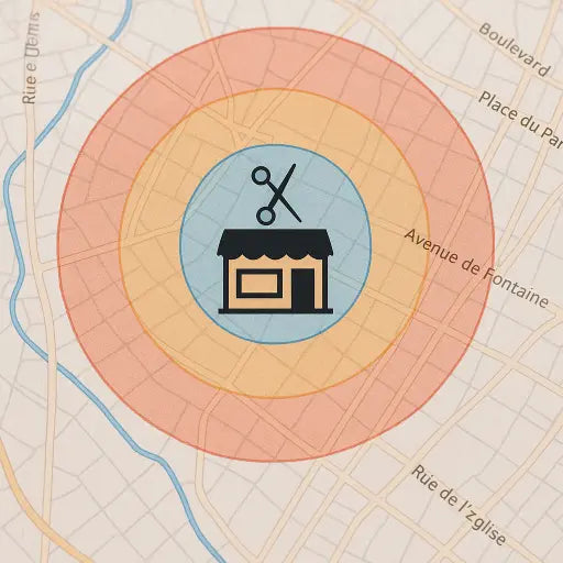 Zone de chalandise : un outil stratégique pour lancer un salon de coiffure