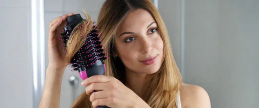 brosse soufflante