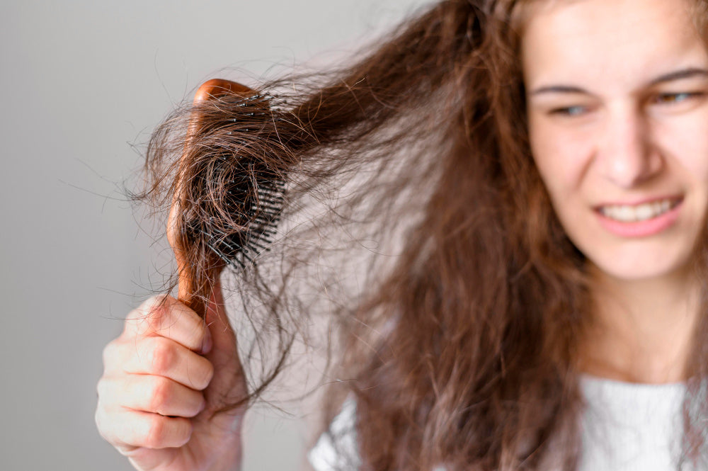 cheveux emmêlés