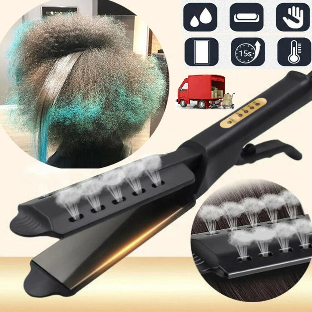 Fer à lisser pour cheveux crépus
