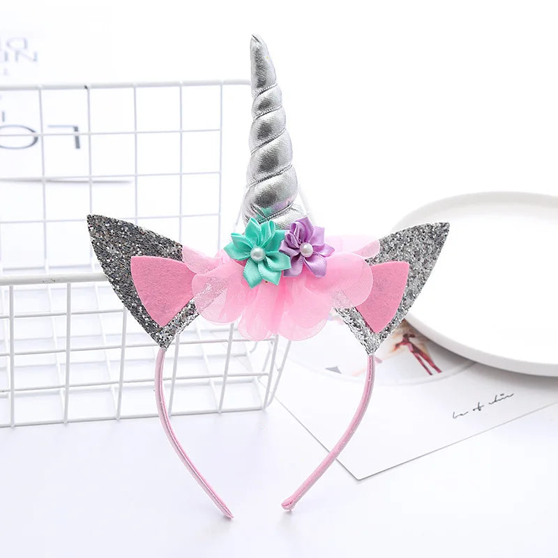 Serre tête licorne