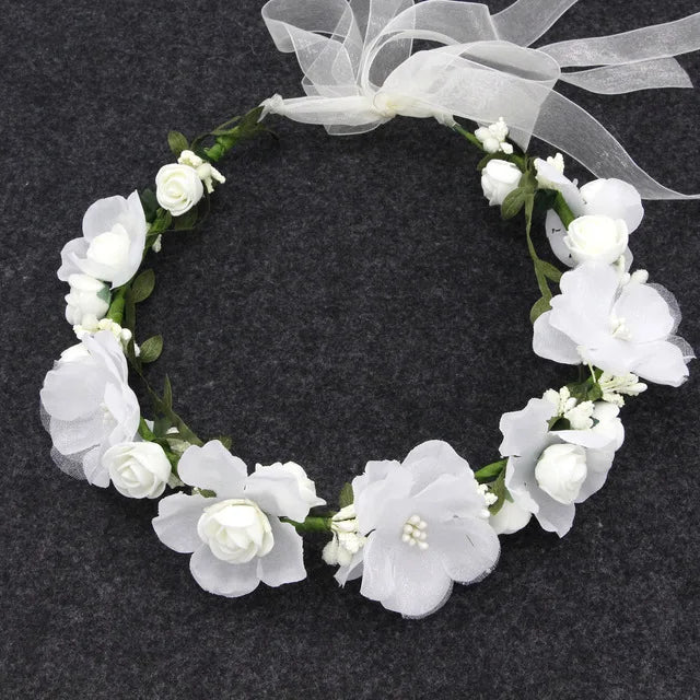 Serre tête à fleurs
