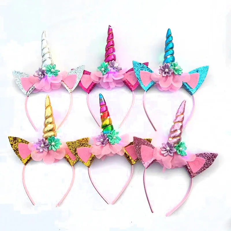 Serre tête licorne
