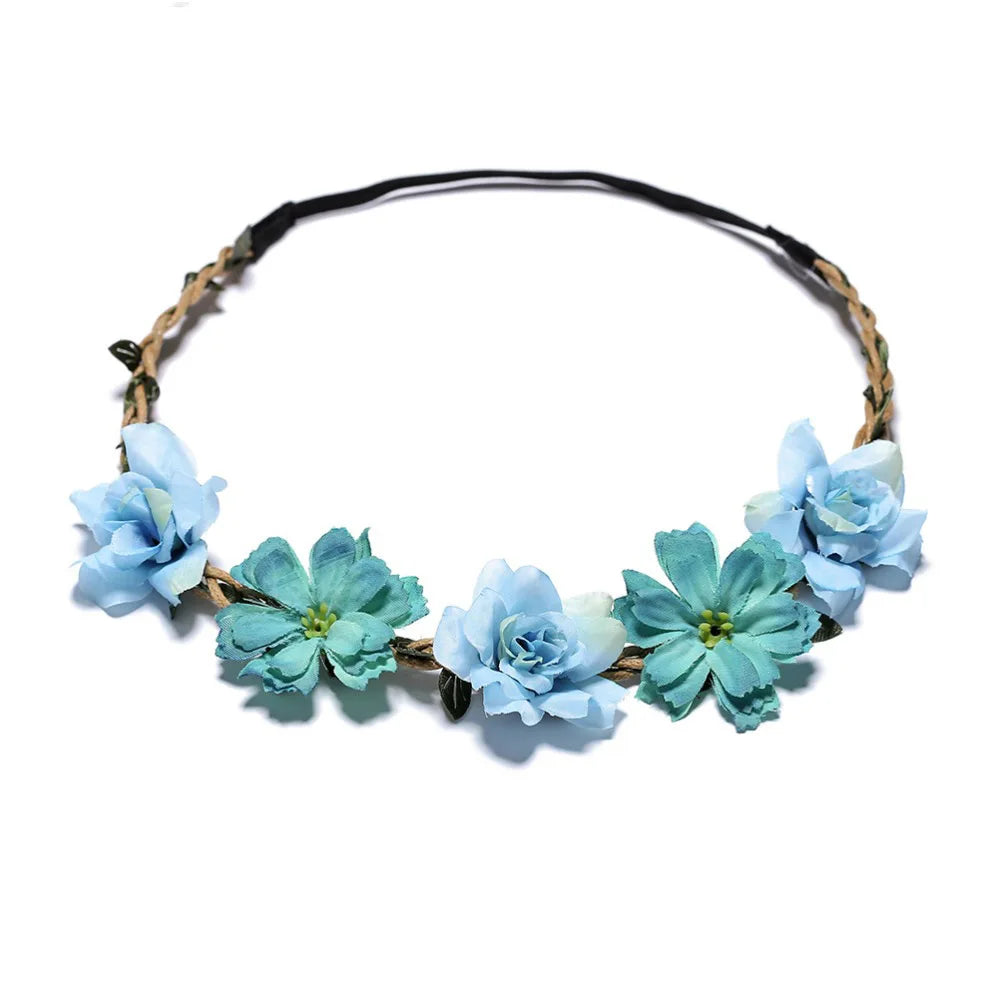 Serre tete fleur