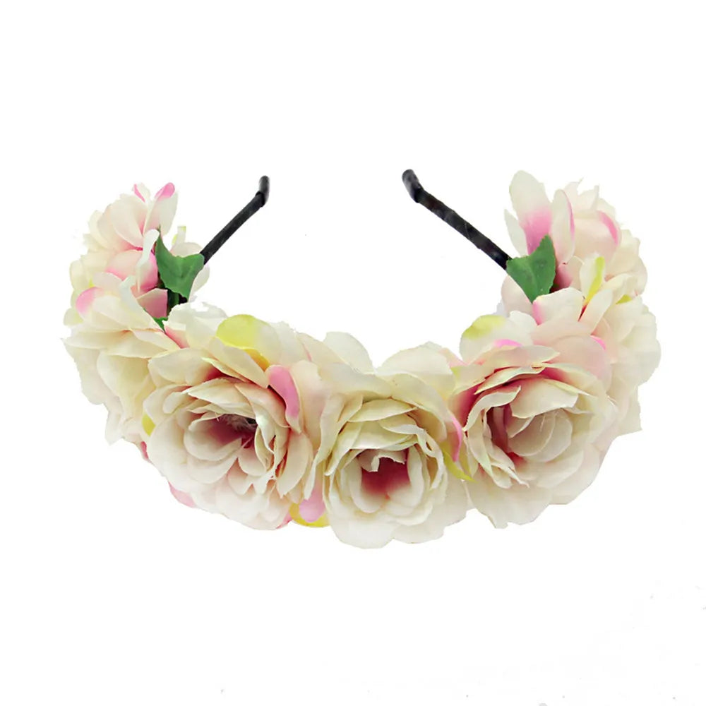 Serre tete fleur