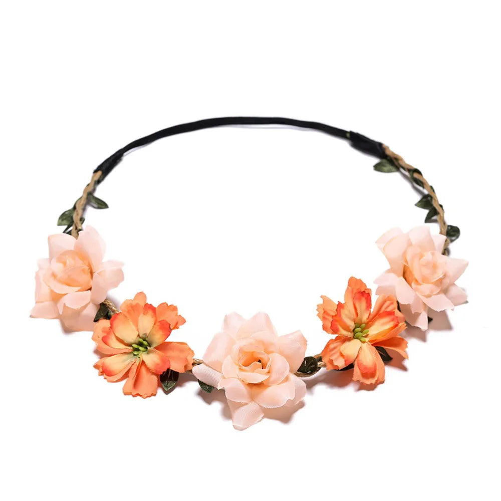 Serre tete fleur