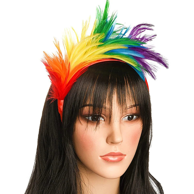 serre-tete plume