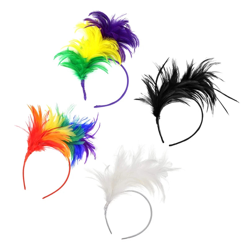 serre-tete plume