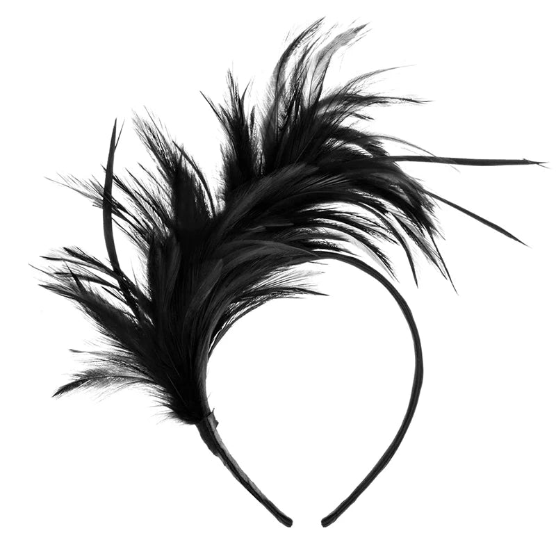 serre-tete plume