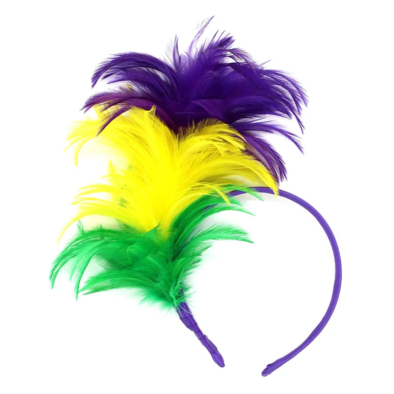 serre-tete plume