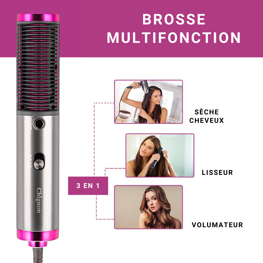 Brosse Soufflante Sèche Cheveux