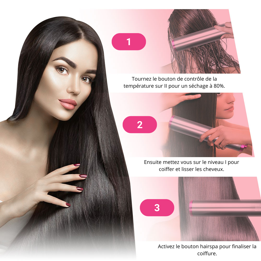 Hair Dryer Blowing Brush