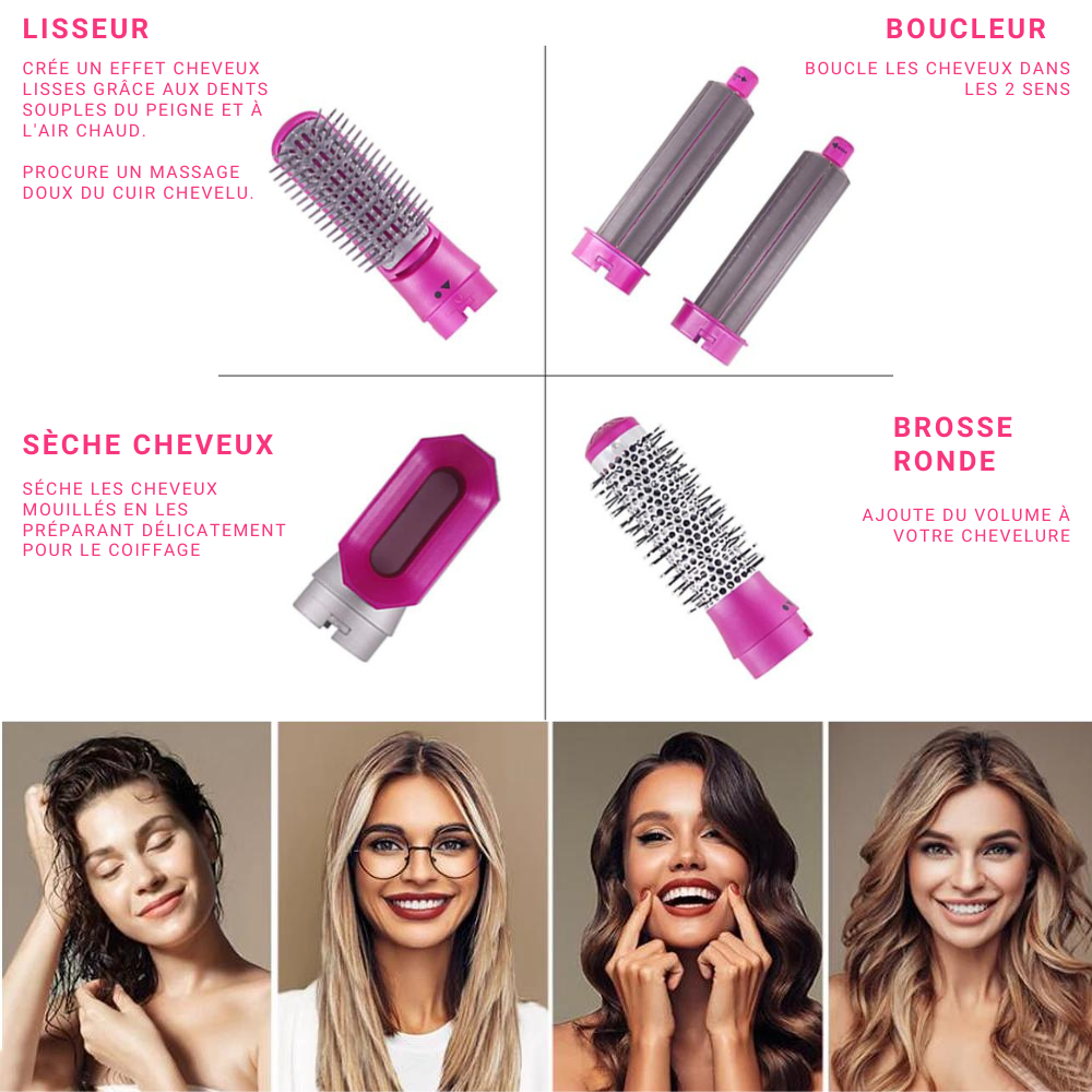 5 in 1 Blowing Brush