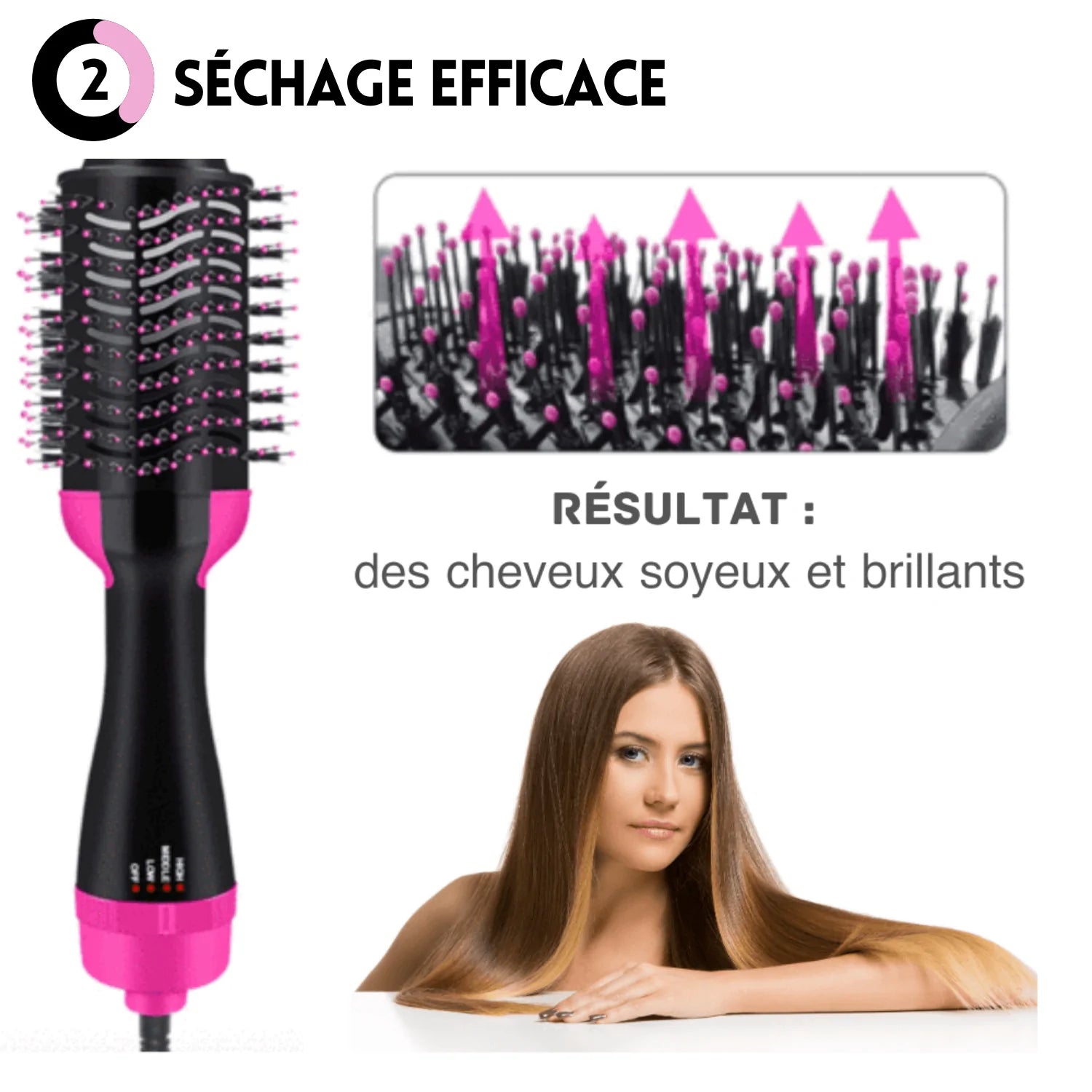One Step Hair Dryer Blower Brush