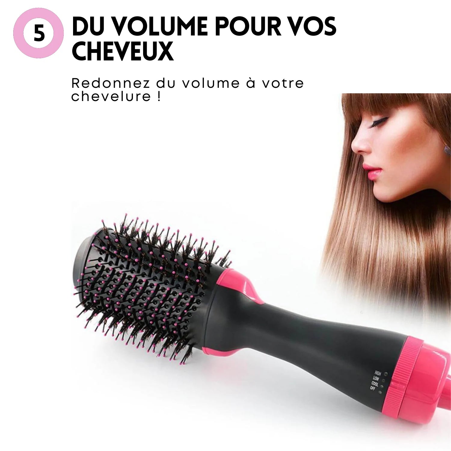 One Step Hair Dryer Blower Brush