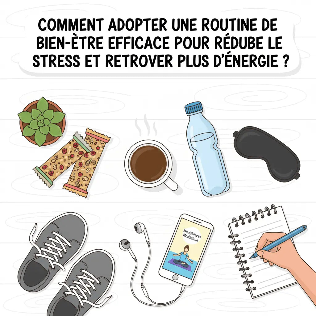 Comment adopter une routine de bien-être efficace pour réduire le stress et retrouver plus d'énergie ?
