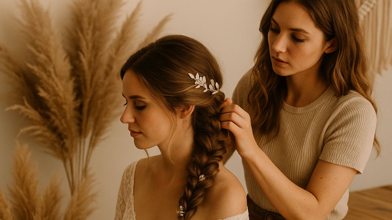 Quelle coiffure pour un mariage bohème ?